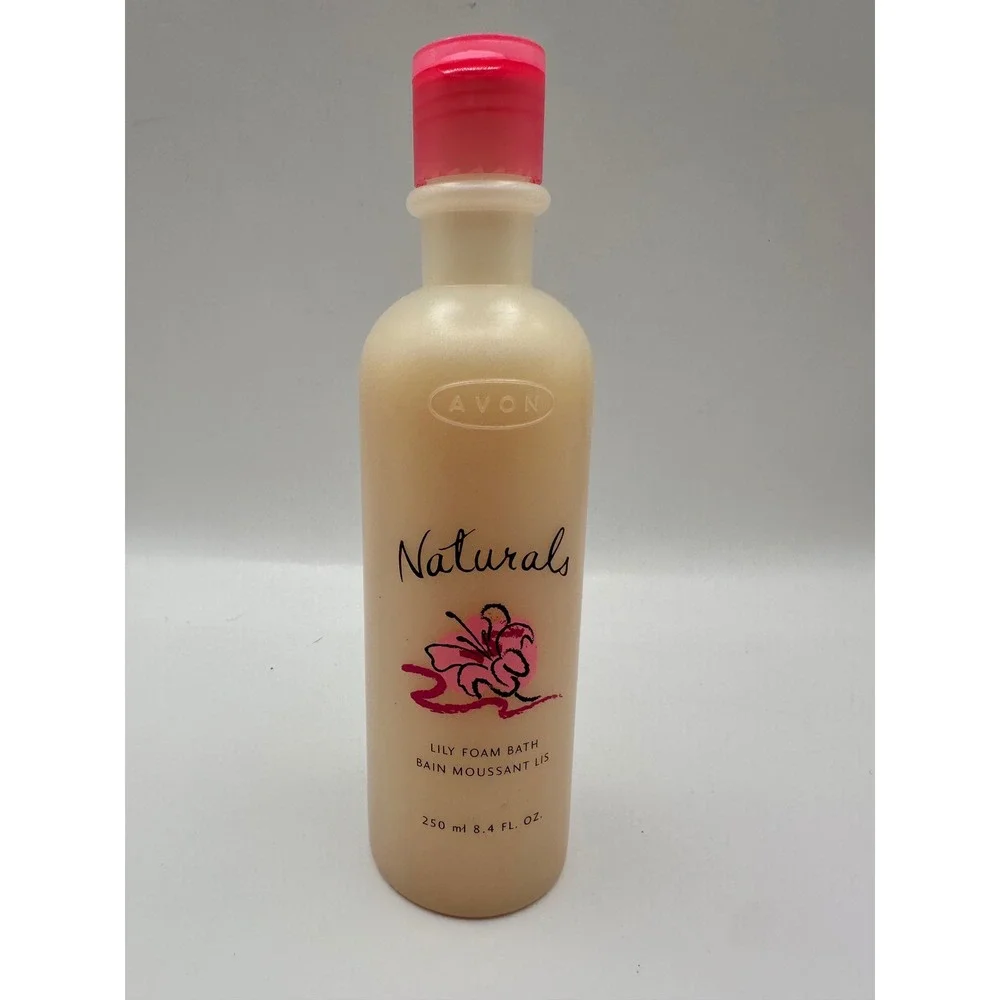 Avon Naturals Lily Foam Bath, 8.4 fl oz, Sealed‎ Beauty Body Wash
